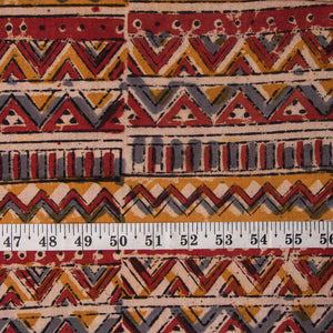 Kalamkari Handblock Printed Cotton Fabric