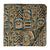 Green Kalamkari Handblock Printed Cotton fabric with floral print