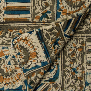 Kalamkari Handblock Printed Cotton Fabric