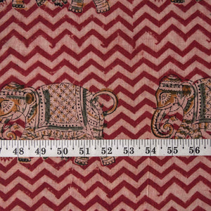 Kalamkari Handblock Printed Cotton Fabric