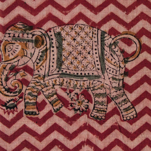 Kalamkari Handblock Printed Cotton Fabric