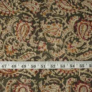 Kalamkari Handblock Printed Cotton Fabric