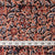 Blue & Black Kalamkari Handblock Printed Cotton Fabric