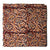 Precut 0.25 meters -Blue & Brown Kalamkari Hand Block Printed Cotton Fabric