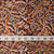 Precut 0.25 meters -Blue & Brown Kalamkari Hand Block Printed Cotton Fabric