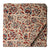 Precut 0.25 meters -Blue & Red Kalamkari Hand Block Printed Cotton Fabric