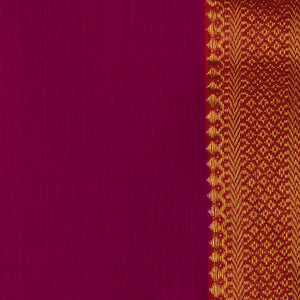 Original Mangalgiri Handloom Cotton Fabric with Golden Border