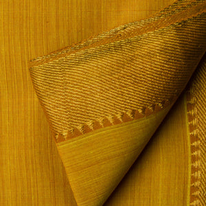 Original Mangalgiri Handloom Cotton Fabric with Golden Border