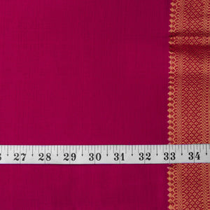 Original Mangalgiri Handloom Cotton Fabric with Golden Border