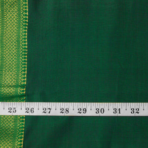 Original Mangalgiri Handloom Cotton Fabric with Golden Border