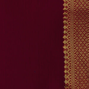 Original Mangalgiri Handloom Cotton Fabric with Golden Border