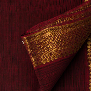 Original Mangalgiri Handloom Cotton Fabric with Golden Border