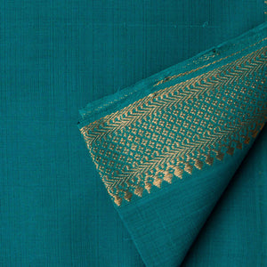 Original Mangalgiri Handloom Cotton Fabric with Golden Border