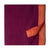 Maroon Original Mangalgiri Handloom Cotton Fabric with Golden Border