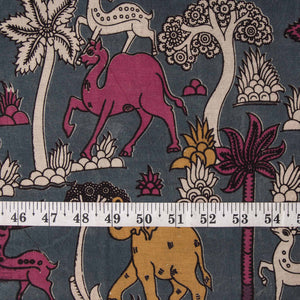 Kalamkari Screen Printed Cotton Fabric