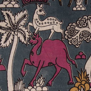 Kalamkari Screen Printed Cotton Fabric