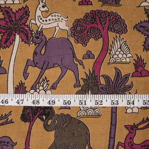 Kalamkari Screen Printed Cotton Fabric