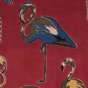 Precut 0.5 meters -Kalamkari Screen Printed Cotton Fabric