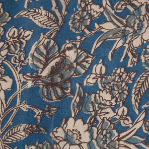 Precut 1 meter -Kalamkari Screen Printed Cotton Fabric