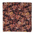 Black and Yellow Screen Printed Kalamkari Cotton Fabric with Floral print