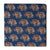 Blue Screen Printed Kalamkari Cotton Fabric with Elephant print