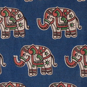 Kalamkari Screen Printed Cotton Fabric