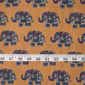 Kalamkari Screen Printed Cotton Fabric