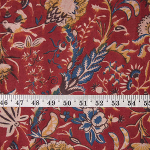 Kalamkari Screen Printed Cotton Fabric