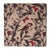 Grey and Off White Screen Printed Kalamkari Cotton Fabric with Floral and Bird print