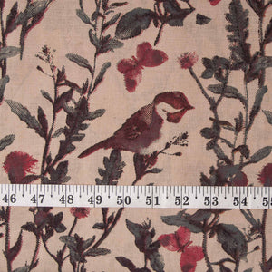 Kalamkari Screen Printed Cotton Fabric