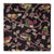 Black Screen Printed Kalamkari Cotton Fabric with Bird print