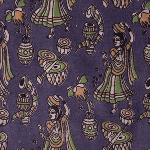 Precut 0.25 meters -Kalamkari Screen Printed Cotton Fabric