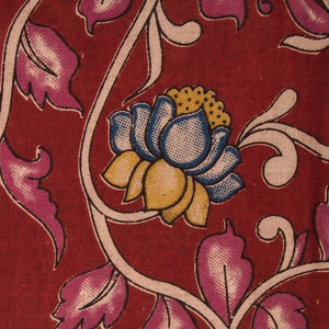Precut 0.25 meters -Kalamkari Screen Printed Cotton Fabric