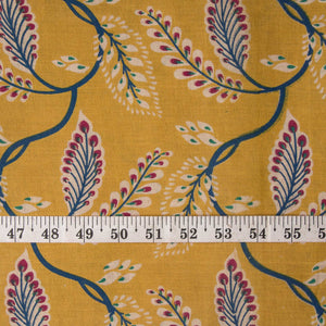 Precut 0.5 meters -Kalamkari Screen Printed Cotton Fabric