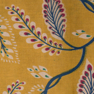 Precut 0.5 meters -Kalamkari Screen Printed Cotton Fabric
