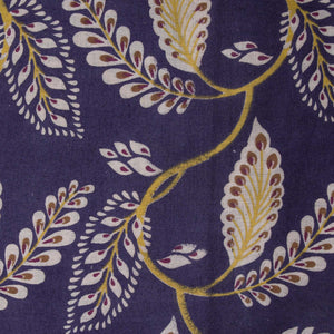 Precut 1 meter -Kalamkari Screen Printed Cotton Fabric