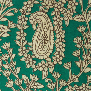 Precut 0.5 meters -Kalamkari Screen Printed Cotton Fabric