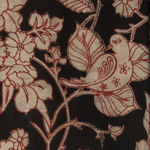 Precut 0.25 meters -Kalamkari Screen Printed Cotton Fabric