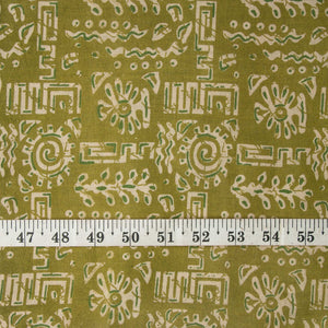 Precut 0.25 meters -Kalamkari Screen Printed Cotton Fabric