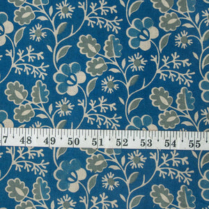 Precut 1 meter -Kalamkari Screen Printed Cotton Fabric