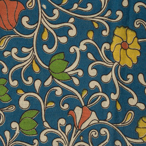 Precut 0.25 meters -Kalamkari Screen Printed Cotton Fabric