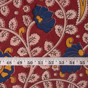 Precut 0.25 meters -Kalamkari Screen Printed Cotton Fabric