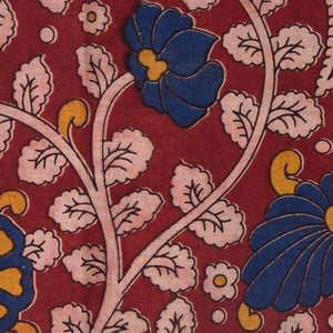 Precut 0.25 meters -Kalamkari Screen Printed Cotton Fabric