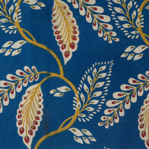 Precut 1 meters -Kalamkari Screen Printed Cotton Fabric