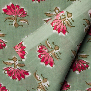 Precut 1meter - Printed Cotton Fabric