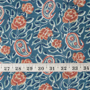 Precut 0.75 meter - Printed Cotton Fabric