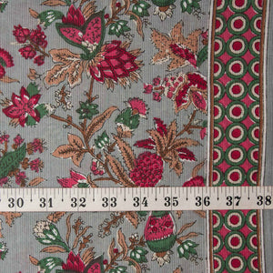 Precut 1 meter -Printed Cotton Fabric