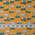 Precut 1meter - Printed Cotton Fabric