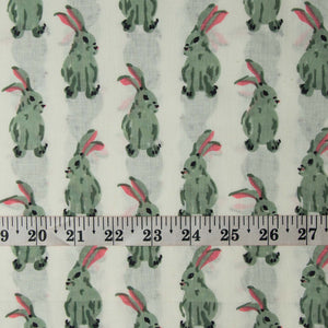Precut 1 meter -Printed Cotton Fabric