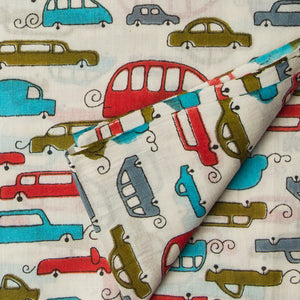 Precut 0.50 meters -Printed Cotton Fabric